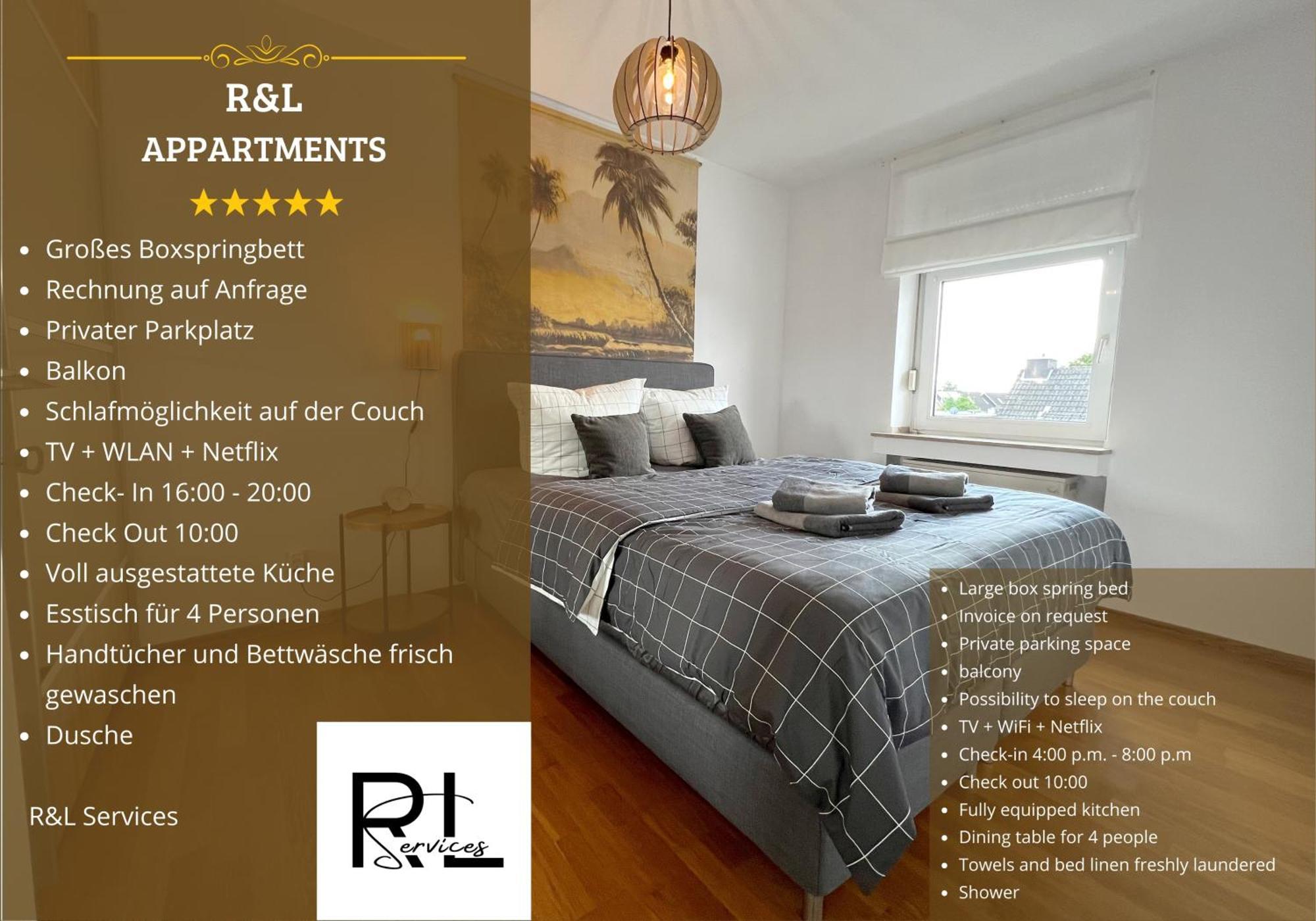 Beautiful 2-Room Apartment With Balkony In Willich Dış mekan fotoğraf